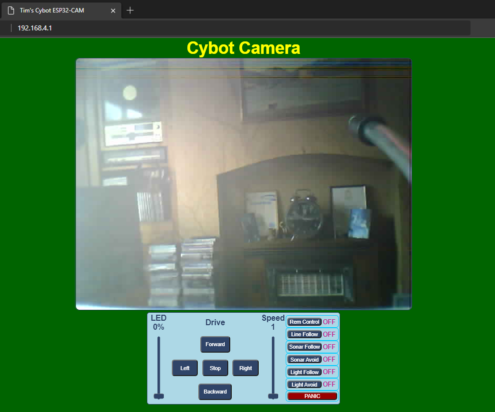 Cybot with Camera